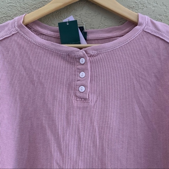 New 2-pc Bundle WILD FABLE Tops Pink Lavender Shirts Waffle Ribbed Women’s L NWT - Picture 10 of 16